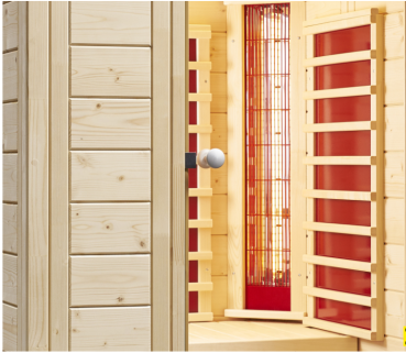 Preview: Infraworld® Infrarotkabine TrioSol Natura 103